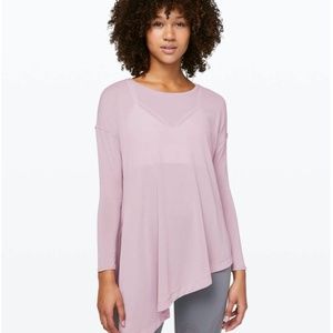 Lululemon To The Point Long Sleeve *Mist blush